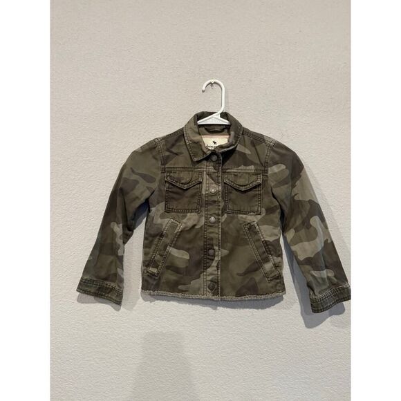 Abercombie Kids Camo‎ Jacket 5/6 - Picture 1 of 3